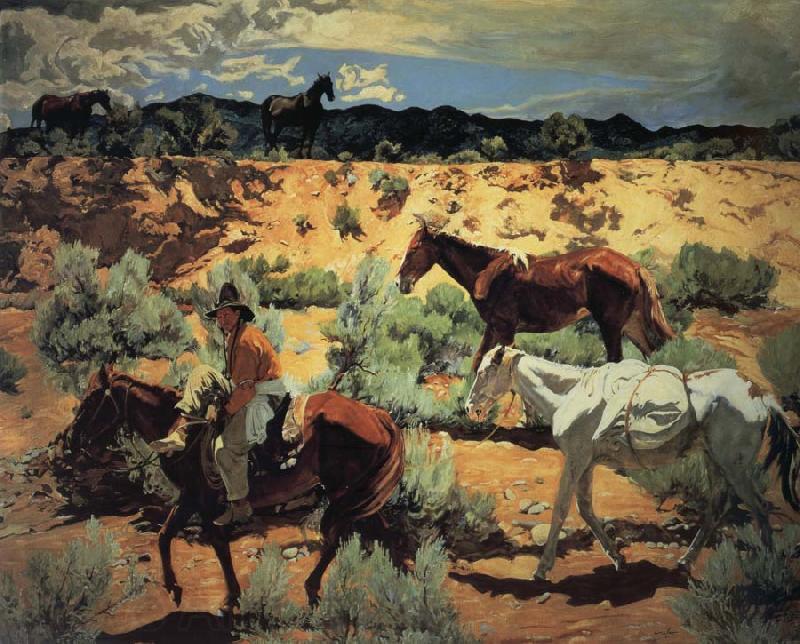 Walter Ufer The Southwest Spain oil painting art